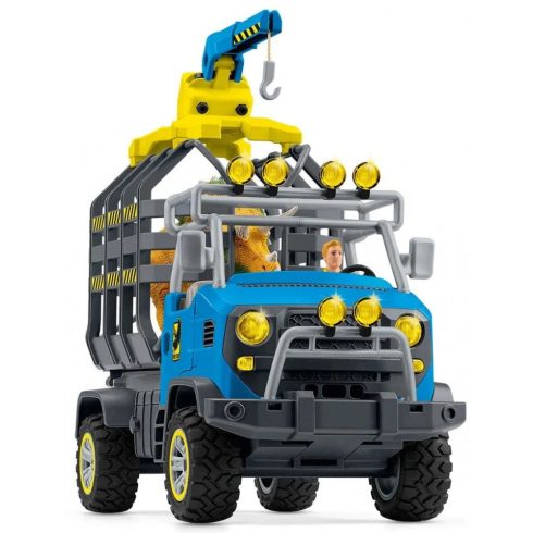 Schleich 42565 Dínómentő teherautó Triceratops dínóval