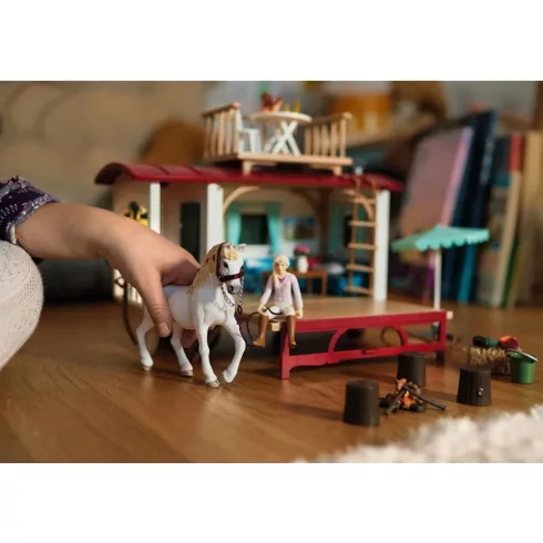 Schleich 42593 Lakókocsi lovas találkozókhoz