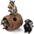 Schleich 42596 Mosómedvék és borz játéka a dióval