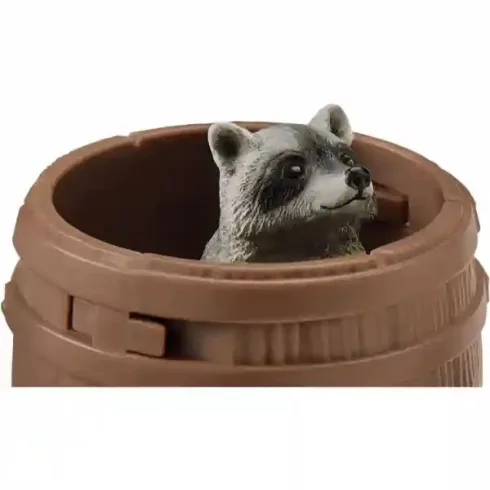 Schleich 42596 Mosómedvék és borz játéka a dióval