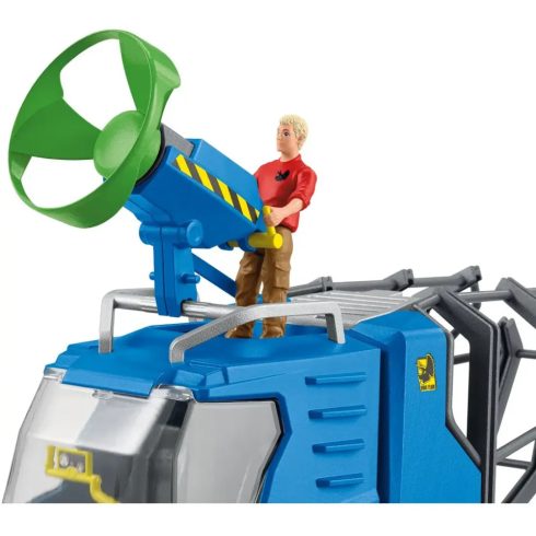 Schleich 42604 Dínó elfogó teherautó raptorral