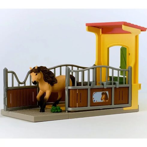 Schleich 42609 Istálló izlandi pónival