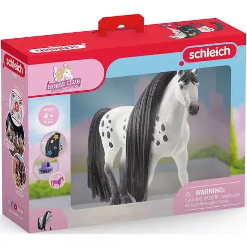 Schleich 42622 Knabstrupper csődör fésülhető sörénnyel