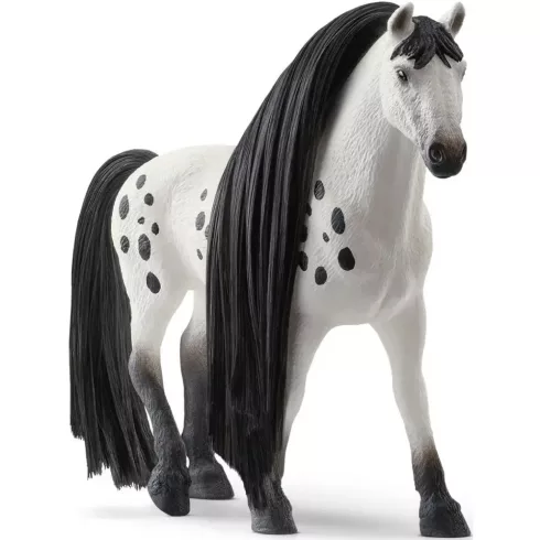 Schleich 42622 Knabstrupper csődör fésülhető sörénnyel