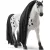 Schleich 42622 Knabstrupper csődör fésülhető sörénnyel