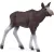 Schleich 42629 Jávorszarvas tehén a borjával
