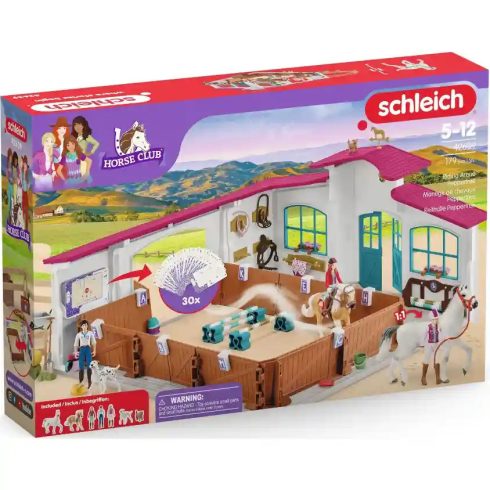 Schleich 42639 Peppertree lovarda aréna lovakkal (csomagolássérült)