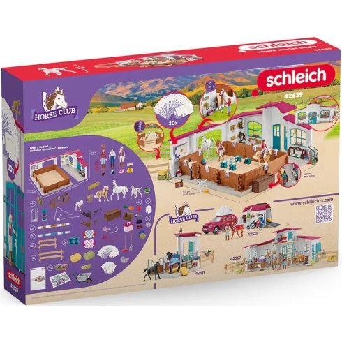 Schleich 42639 Peppertree lovarda aréna lovakkal (csomagolássérült)