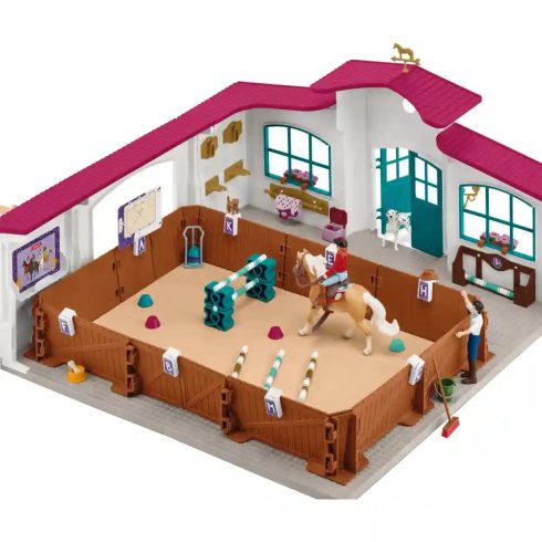 Schleich 42639 Peppertree lovarda aréna lovakkal (csomagolássérült)