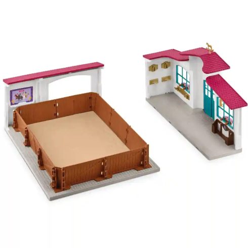 Schleich 42639 Peppertree lovarda aréna lovakkal (csomagolássérült)
