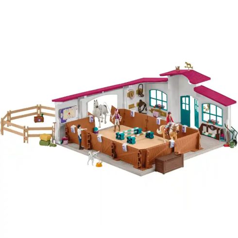 Schleich 42639 Peppertree lovarda aréna lovakkal