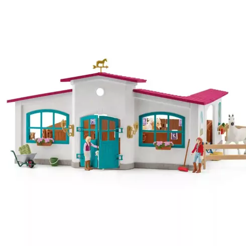 Schleich 42639 Peppertree lovarda aréna lovakkal