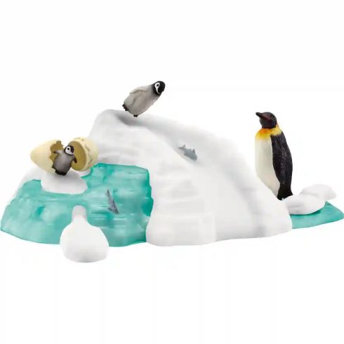 Schleich 42661 Pingvincsalád mókázása