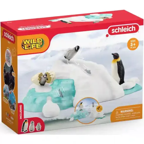 Schleich 42661 Pingvincsalád mókázása