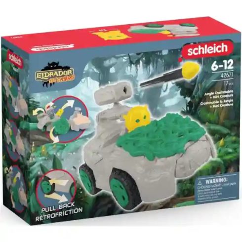 Schleich 42671 Dzsungel hátrahúzós járgány kilövővel