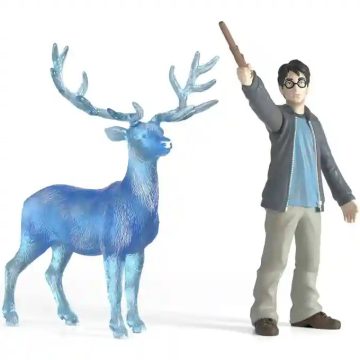   Schleich 42680 Harry Potter - Harry Potter és szarvas patrónusa