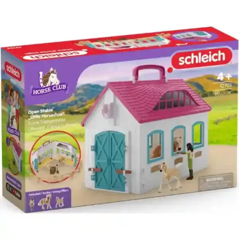 Schleich 42703 Hordozható lovarda