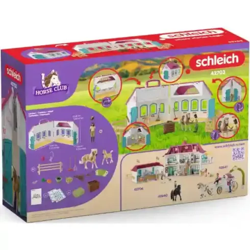 Schleich 42703 Hordozható lovarda