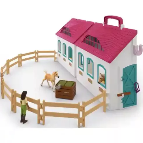 Schleich 42703 Hordozható lovarda
