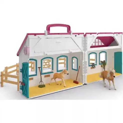 Schleich 42703 Hordozható lovarda