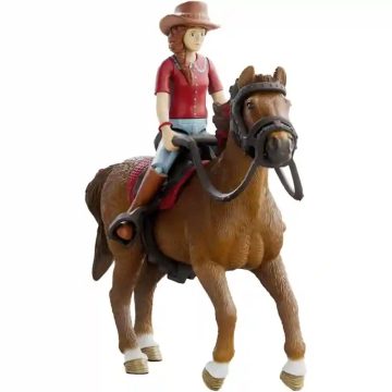 Schleich 42711 Hannah és Cayenne lova