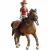 Schleich 42711 Hannah és Cayenne lova