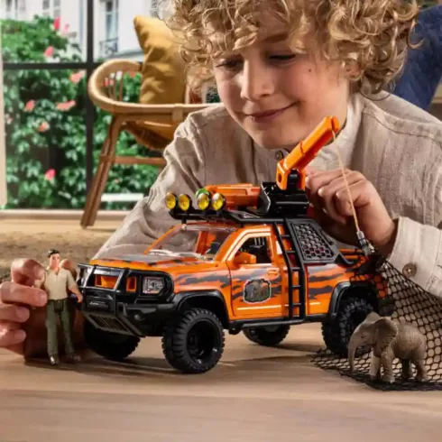 Schleich 42720 Terepjárós dzsungelkaland kiselefánttal