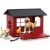 Schleich 42722 Kutyaház Golden retriever kutyákkal