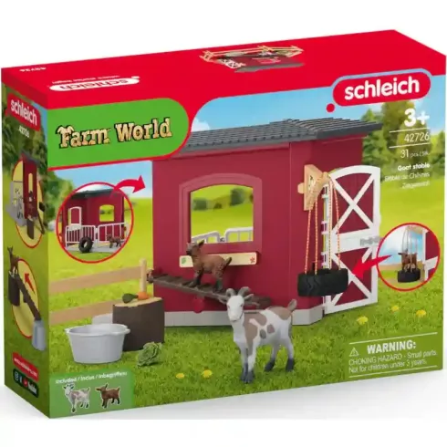 Schleich 42726 Kecskeól kecskével és gidával