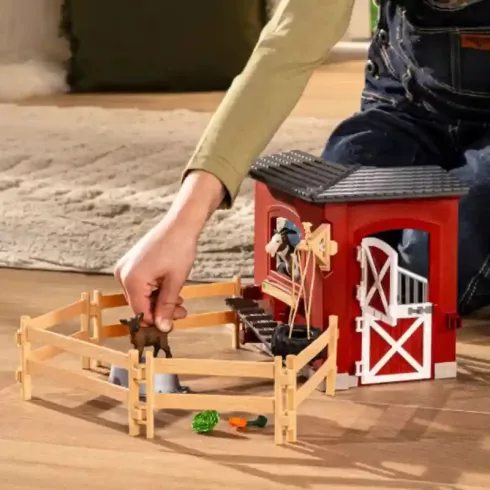 Schleich 42726 Kecskeól kecskével és gidával