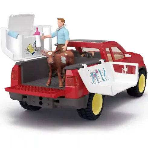 Schleich 42727 Állatorvosi látogatás a farmon