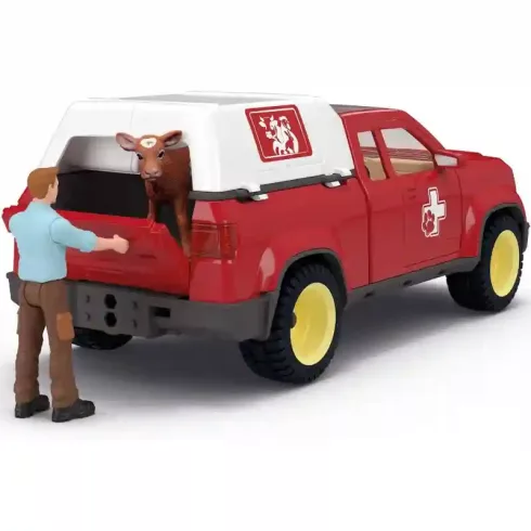 Schleich 42727 Állatorvosi látogatás a farmon