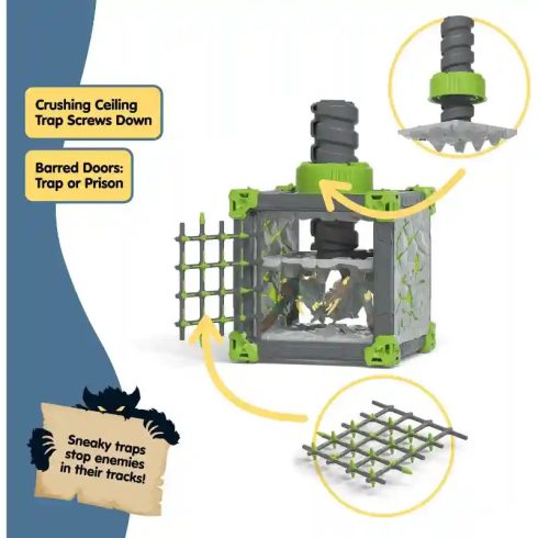 Schleich 42734 BattleCave harci kőzúzó