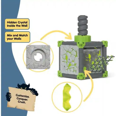 Schleich 42734 BattleCave harci kőzúzó