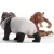 Schleich 42736 Ázsia vadállatai válogatás (kiselefánt, óriáspanda, orangután, tigriskölyök)
