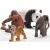 Schleich 42736 Ázsia vadállatai válogatás (kiselefánt, óriáspanda, orangután, tigriskölyök)