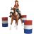   Schleich 42775 Hannah western lovaglókészlete Quarter horse lovával