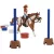 Schleich 42775 Hannah western lovaglókészlete Quarter horse lovával
