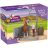   Schleich 42792 Sofia és Amerikai Saddlebred lova a lómosó helyen