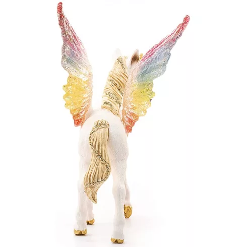 Schleich 70577 Szivárványszínű pegazus-unikornis csikó