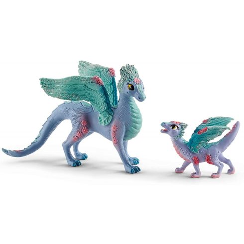 Schleich 70592 Virágsárkány és kicsinye