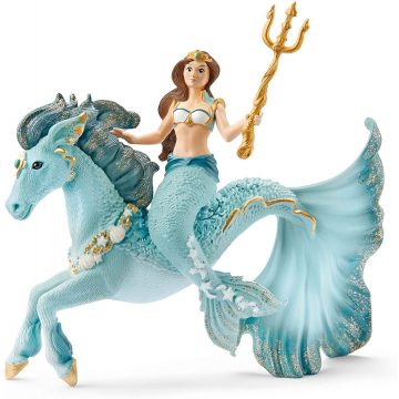   Schleich 70594 Eyela sellő víz alatti lovon (csomagolássérült)