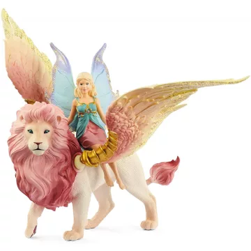 Schleich 70714 Tündér szárnyas oroszlánon