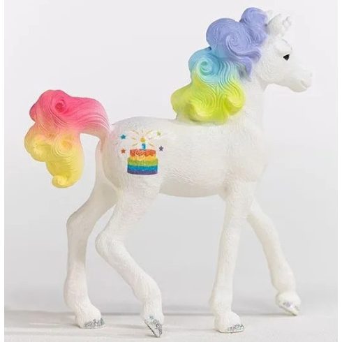 Schleich 70742 "Szivárványszínű torta" unikornis csikó