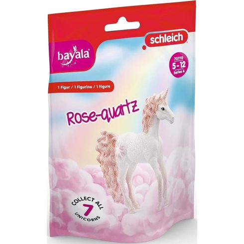 Schleich 70770 "Rózsakvarc" unikornis csikó