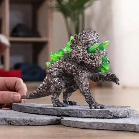 Schleich 70828 Kő Triceratops dino