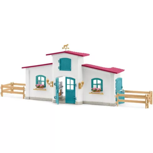 Schleich 72222 Lovarda lóval és figurával
