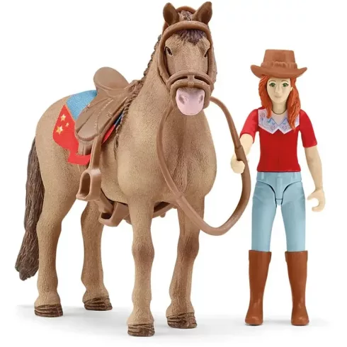 Schleich 72222 Lovarda lóval és figurával