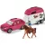 Schleich 72223 Lószállító autó Holstein lóval