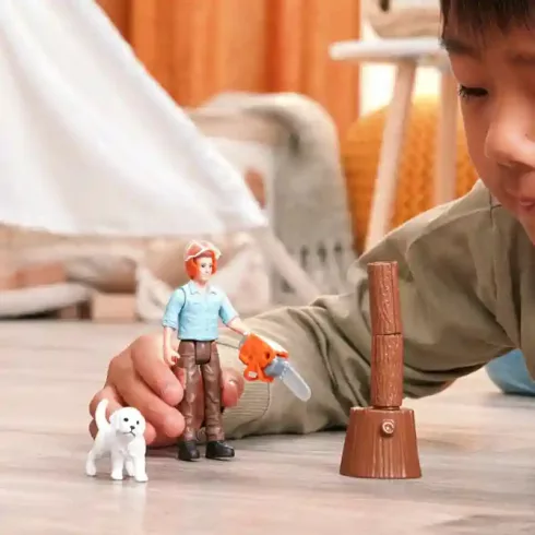 Schleich 81475 Erdész állatokkal